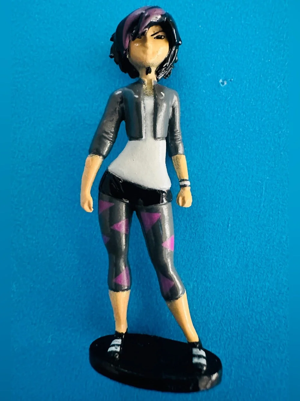 Disney Movie Big Hero GoGo Tomago DC Marvel Figure Personnel File #001 RARE 2”